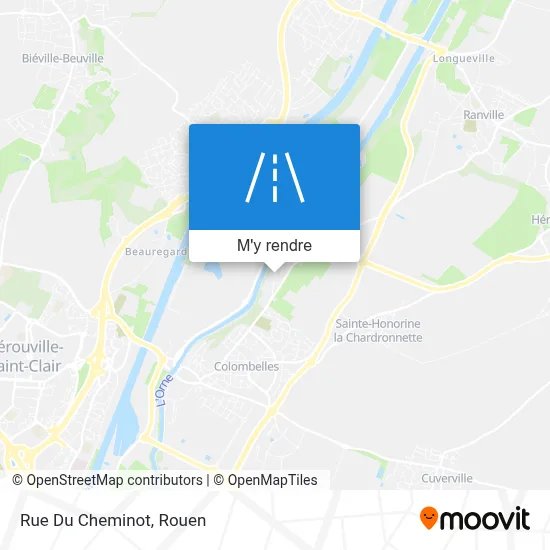 Rue Du Cheminot plan