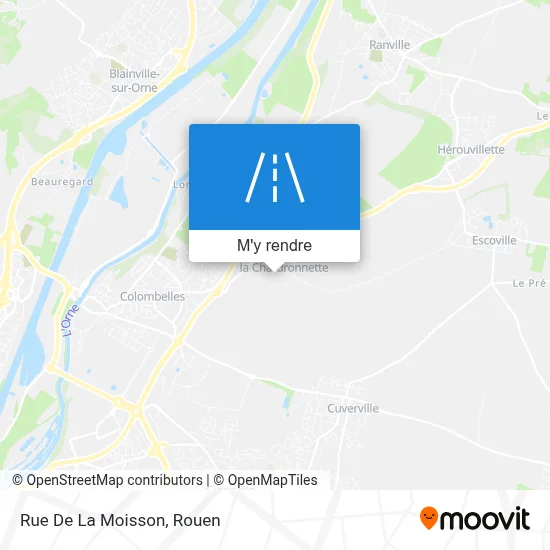 Rue De La Moisson plan