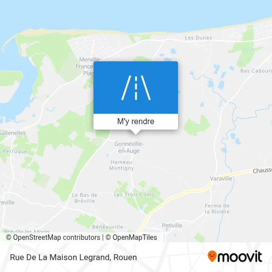 Rue De La Maison Legrand plan