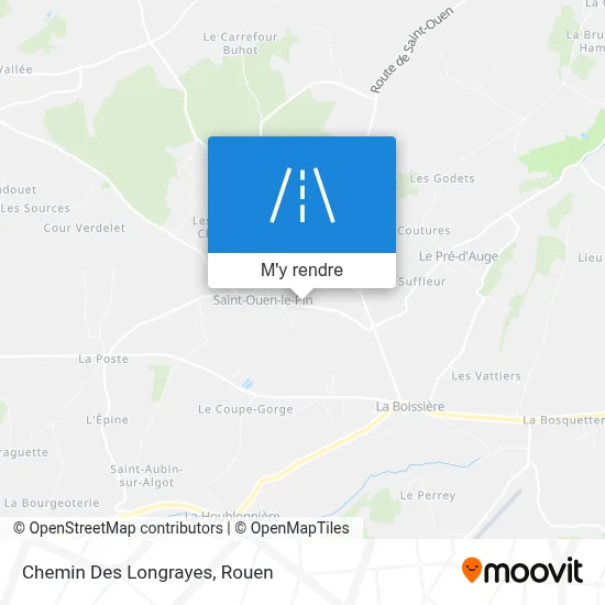 Chemin Des Longrayes plan