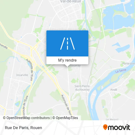 Rue De Paris plan