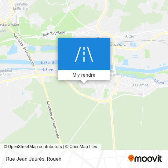 Rue Jean Jaurès plan