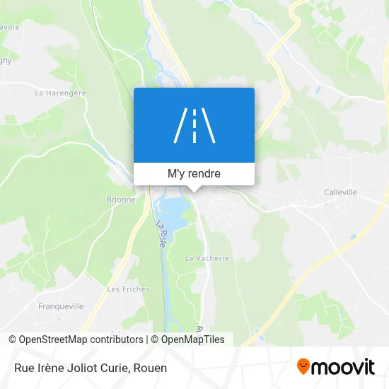Rue Irène Joliot Curie plan