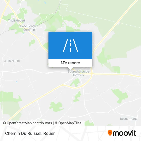 Chemin Du Ruissel plan