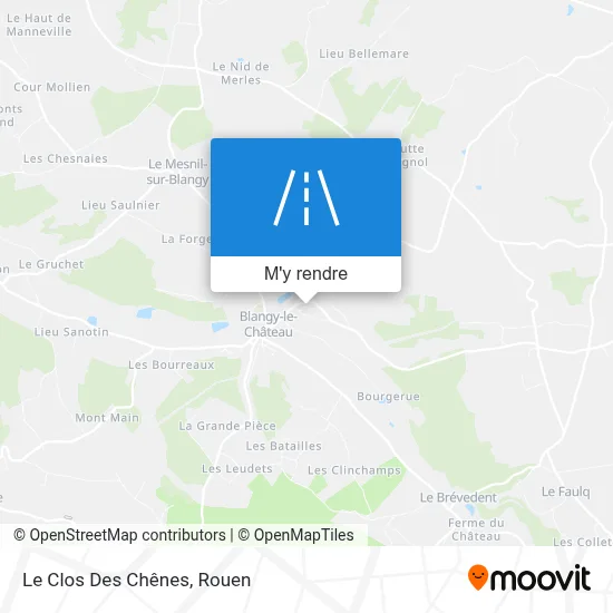Le Clos Des Chênes plan
