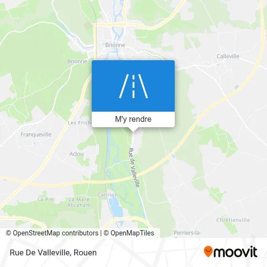 Rue De Valleville plan