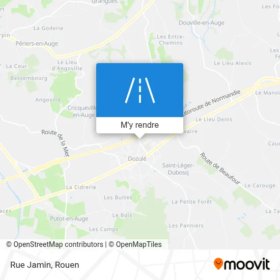Rue Jamin plan