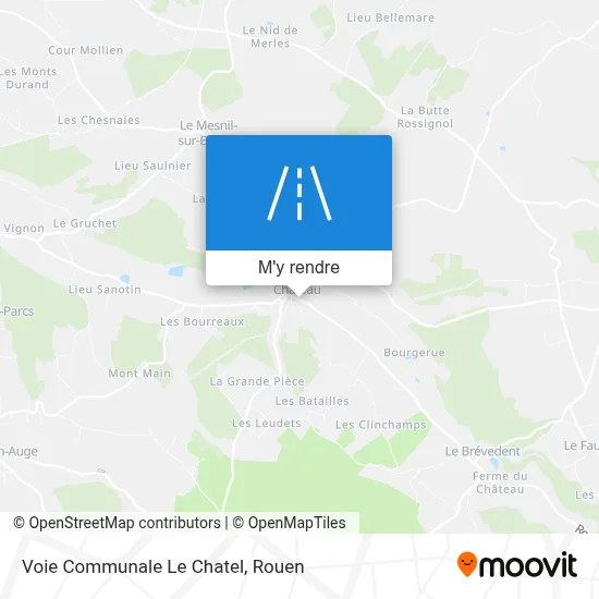 Voie Communale Le Chatel plan