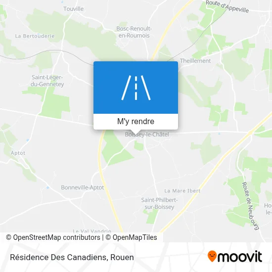 Résidence Des Canadiens plan