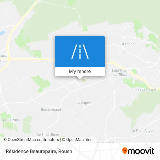 Résidence Beaurepaire plan