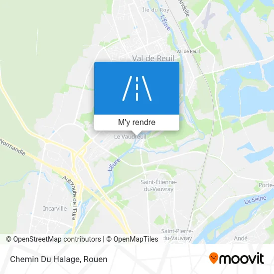 Chemin Du Halage plan