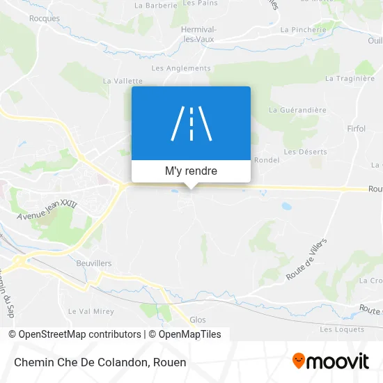 Chemin Che De Colandon plan