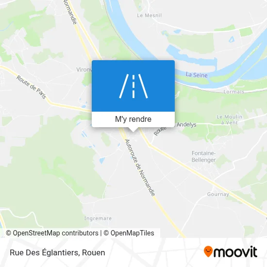 Rue Des Églantiers plan