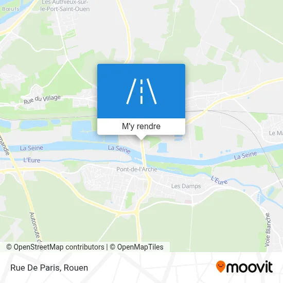 Rue De Paris plan