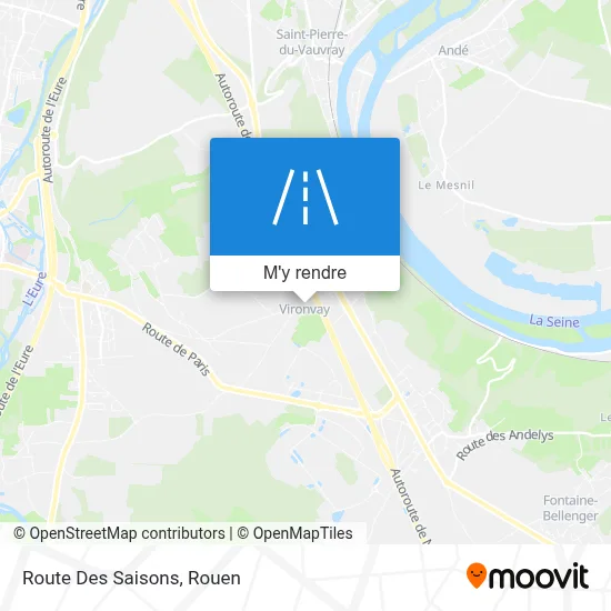 Route Des Saisons plan
