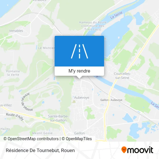Résidence De Tournebut plan