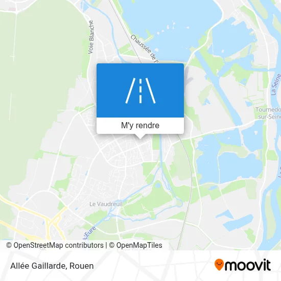 Allée Gaillarde plan