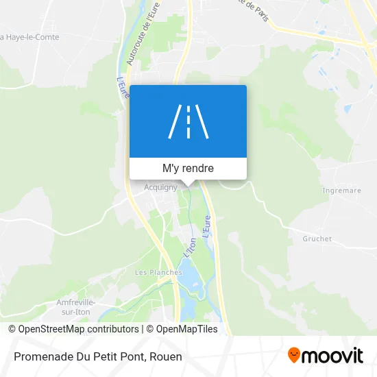 Promenade Du Petit Pont plan