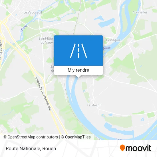 Route Nationale plan