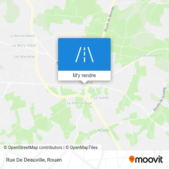 Rue De Deauville plan