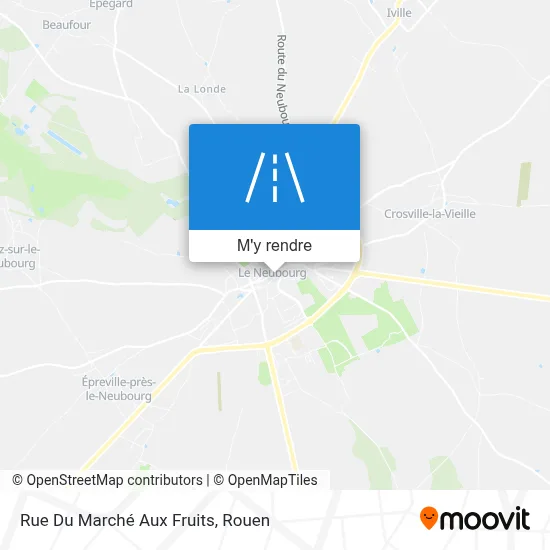 Rue Du Marché Aux Fruits plan