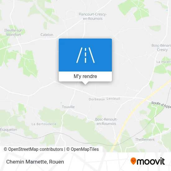 Chemin Marnette plan