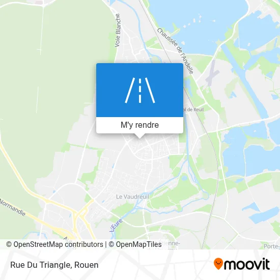 Rue Du Triangle plan