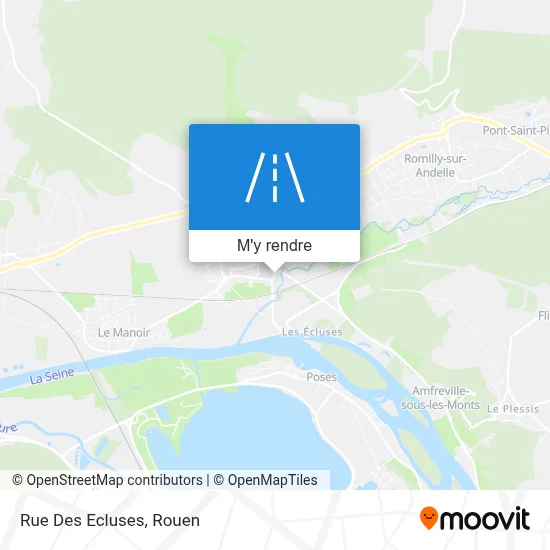 Rue Des Ecluses plan