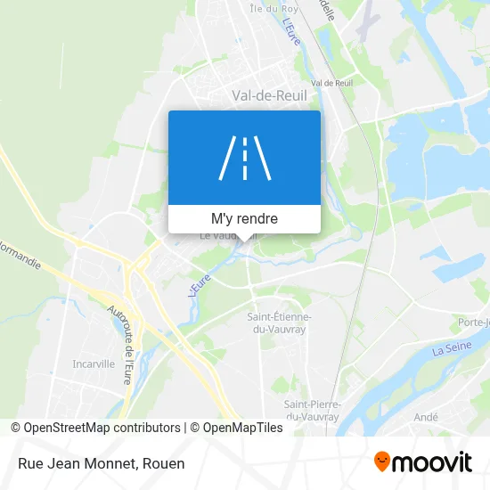 Rue Jean Monnet plan