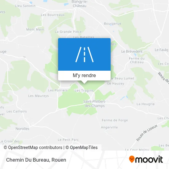 Chemin Du Bureau plan