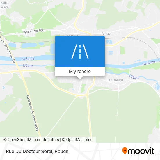 Rue Du Docteur Sorel plan