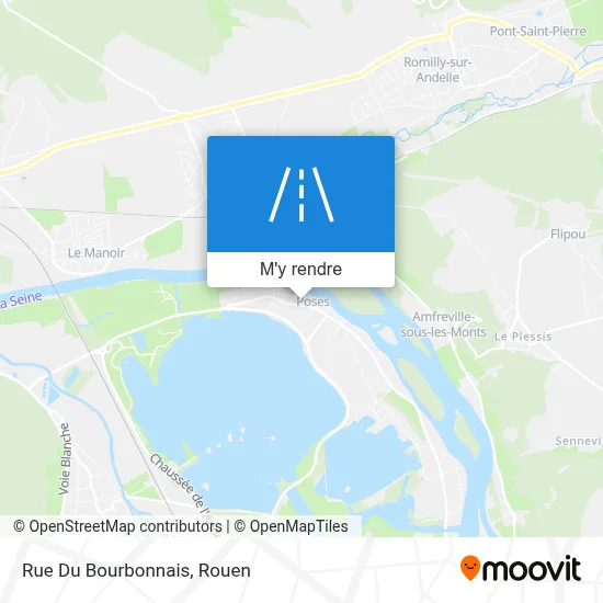 Rue Du Bourbonnais plan