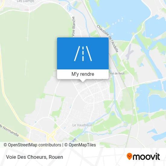 Voie Des Choeurs plan