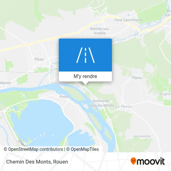 Chemin Des Monts plan