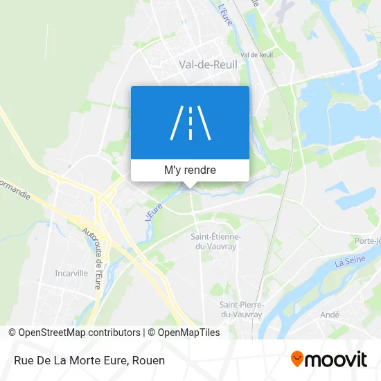 Rue De La Morte Eure plan