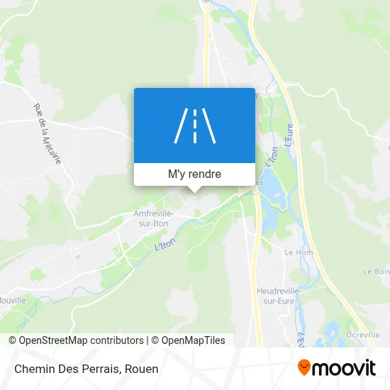Chemin Des Perrais plan