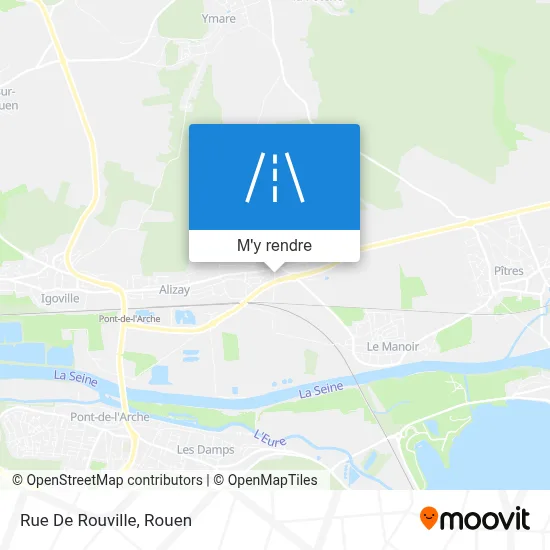 Rue De Rouville plan