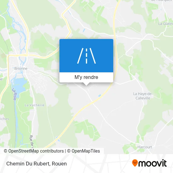 Chemin Du Rubert plan