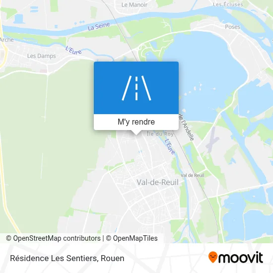 Résidence Les Sentiers plan