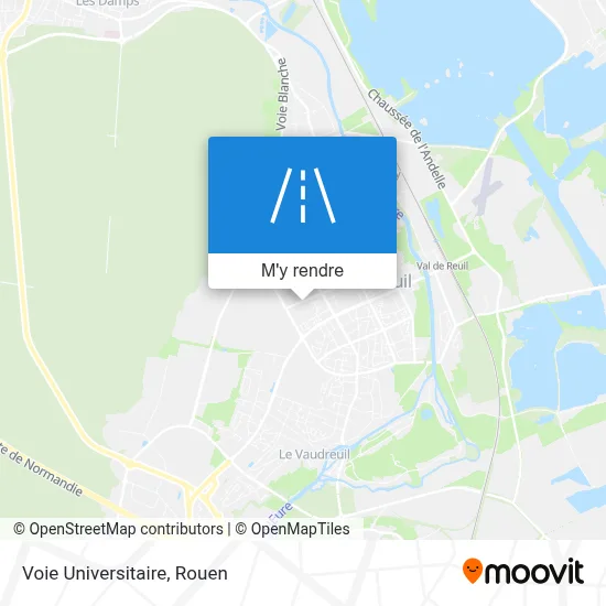 Voie Universitaire plan