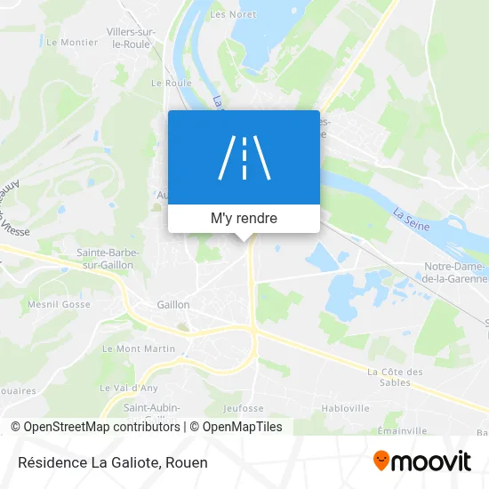 Résidence La Galiote plan