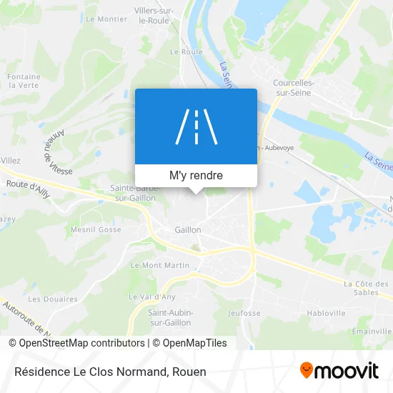 Résidence Le Clos Normand plan