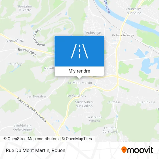 Rue Du Mont Martin plan