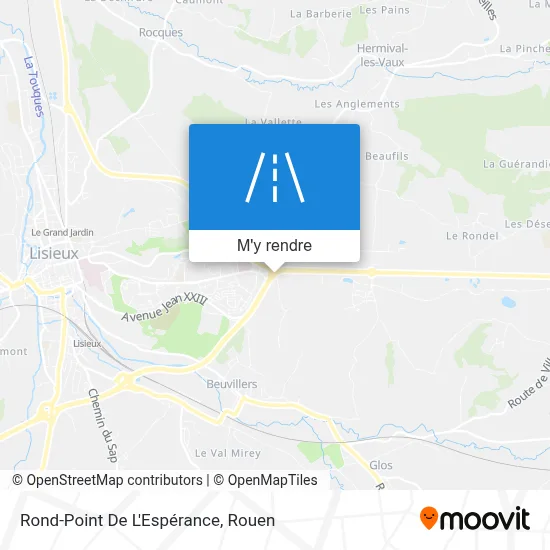 Rond-Point De L'Espérance plan