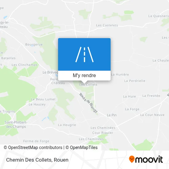 Chemin Des Collets plan