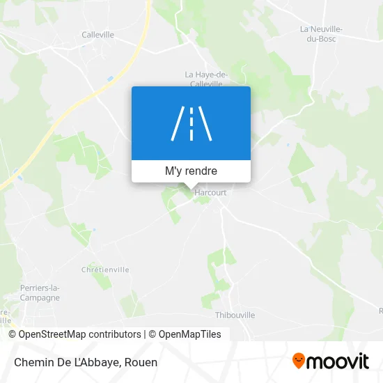 Chemin De L'Abbaye plan