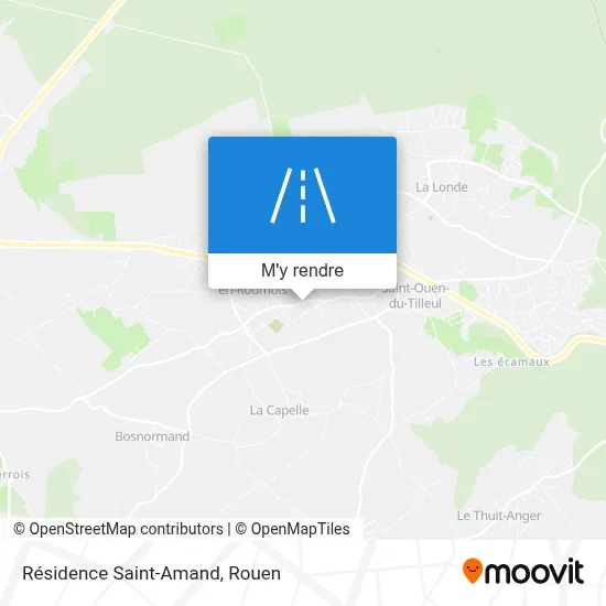 Résidence Saint-Amand plan