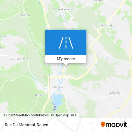 Rue Du Montmal plan