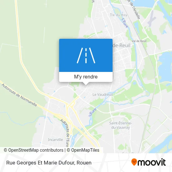 Rue Georges Et Marie Dufour plan
