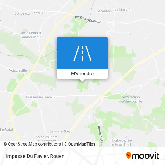 Impasse Du Pavier plan
